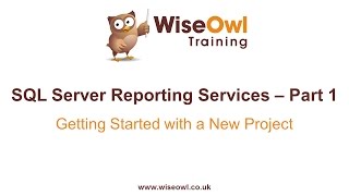 Reporting Services SSRS Part 1  Getting Started with a New Project [upl. by Malcah180]