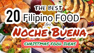 20 BEST FILIPINO CLASSIC RECIPES FOR NOCHE BUENA  THE BEST FOOD FOR CHRISTMAS EVE  VLOGMAS DAY3 [upl. by Cho]