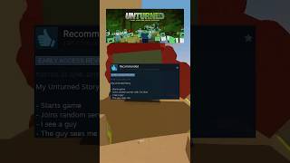 Hilarious steam reviews about Unturned funnyshorts viralvideos humour [upl. by Brett]