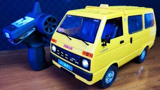 Unboxing RC WPL D42 Hijet Van 110 Scale [upl. by Corder]