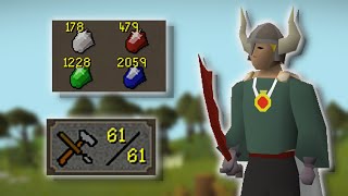 The best AFK Crafting method for Ironmen – Ironman Ep 15 [upl. by Mclaurin]