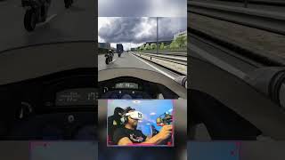 VR Motorcycle Crash Felt Crazy [upl. by Haya]