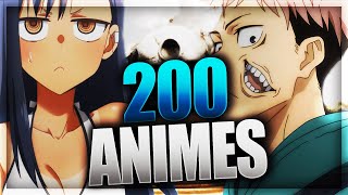 200 ANIMES INCONTOURNABLES en 20 MINUTES  ultime top [upl. by Rhody]