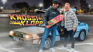 Ich habe JÜRGEN KLOPP GETROFFEN 😱 INTERVIEW in meinem DELOREAN 😍 powered by DVAG [upl. by Leanor]