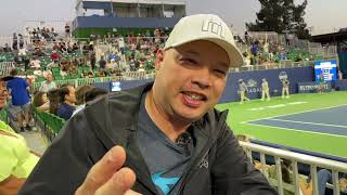 MY NIGHT AT THE SILICON VALLEY CLASSIC WTA TENNIS TOURNAMENT IN SAN JOSE CALIFORNIA [upl. by Hnib]