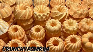 Orange Gym Chalk Bundt Cakes  Oddly Satisfying  ASMR  Sleep Aid [upl. by Zandt]