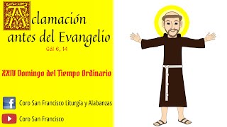 Aclamación antes del Evangelio Aleluya [upl. by Bresee]