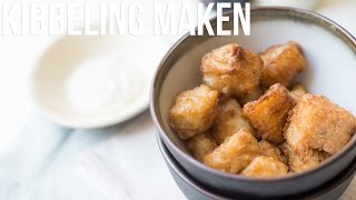 RECEPT Kibbeling maken  OhMyFoodness [upl. by Atiuqihs]