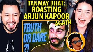 TANMAY BHAT  Roasting Arjun Kapoor Again  Vlog 18  Reaction by Jaby Koay amp Achara Kirk [upl. by Assirehs]