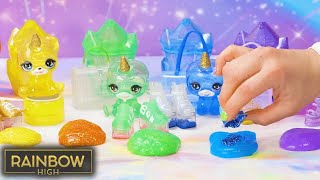 Rainbow High DIY Sparkly Pets amp Slime  Rainbow High [upl. by Feldstein]