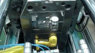 ROBOT Overmolding InsertmoldingTwo Shot Molding Donjen Precision Mold [upl. by Felike]