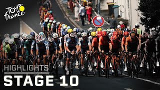 Tour de France 2024 Stage 10  EXTENDED HIGHLIGHTS  792024  Cycling on NBC Sports [upl. by Atinihs]