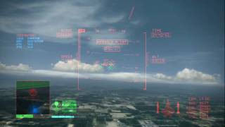 Ace Combat 6 Ace of Aces Mission 01 F22A Mobius XMA6  F22A Gryphus QAAM 12 [upl. by Kary661]