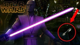 What Happened To Mace Windus Lightsaber After His quotDeathquot  Star Wars Explained [upl. by Novello]