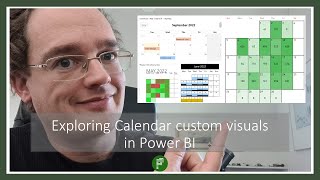 Calendar custom visuals in Power BI [upl. by Eletnahc383]