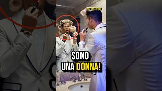 Ronaldo è Una Donna🤯 ronaldo messi calcio perte football sports [upl. by Tien]