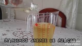 LICOR DE MANZANA CASERO [upl. by Akenahs]