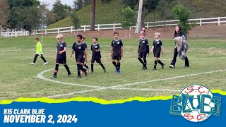 So Cal Blues B15 Clark Blue  November 2 2024  Fall 2024 SoCal League [upl. by Aneert]