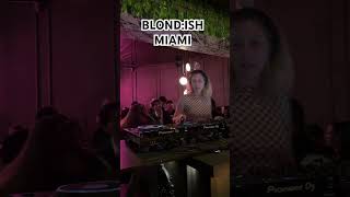 DJ BLONDISH Giselle Miami villageidiotadventures [upl. by Puff312]