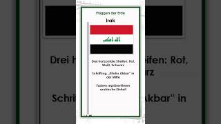 Die Flagge des Iraks [upl. by Doran]