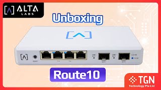 Unboxing Alta Labs Route10 Router [upl. by Ajidahk]