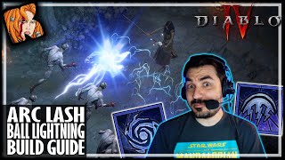 KRIPPS ARCBALL LIGHTNING SORC BUILD GUIDE  Diablo 4 [upl. by Yrokcaz235]