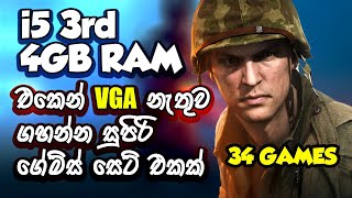 best pc games for 4gb RAM PC  Intel HD Graphics  No Graphics Card Required [upl. by Urbana]