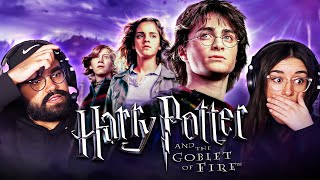 Our first time watching HARRY POTTER AND THE GOBLET OF FIRE 2005 blind movie reaction [upl. by Amak]