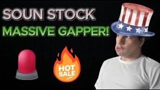 SOUN STOCK MASSIVE GAPPER EARNINGS BEAT INCOMING WOOO [upl. by Saqaw]