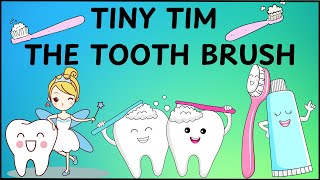 Tiny Tim The Tooth Brush Bedtime stories for kids in English Animated Fairy Tales [upl. by Pepi]