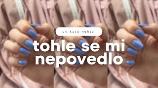 Dělám si nehty venku 💅🏻 gellak fiberbází zaleštěný pigment fail  Kate nehty [upl. by Hosfmann891]