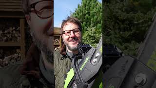 Greenworks 60V 40cm Chainsaw – 60 Second Review [upl. by Ominoreg]