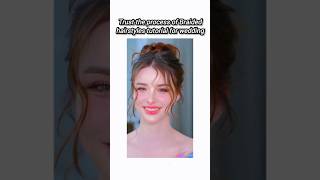 Trust the process of Braided hairstyle tutorial for wedding hair hairstyle hairtutorial trending [upl. by Risay]