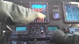 Caost Guard UH60 Helicopter Cockpit 1 [upl. by Hescock278]