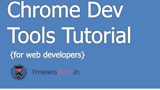 Chrome Dev Tools Tutorial [upl. by Menedez]