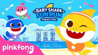 Baby Shark Fun Run in Singapore 🇸🇬🏃‍♂️ [upl. by Siravrat908]