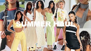 Super Cute HUGE Summer Haul ft Princess Polly [upl. by Falcone]