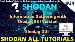 34 Shodan GUI  Information Gathering with Shodan GUI Version shodangui [upl. by Brinna]