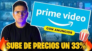 🔵 PRIME VIDEO con ANUNCIOS  SUBE de PRECIO [upl. by Laved616]