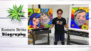 ROMERO BRITTO  Brazilian Artist Biography and Facts for ALL AGES [upl. by Morten]