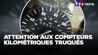 Compteurs kilométriques truqués  comment éviter les pièges｜TF1 INFO [upl. by Rehpotirhc]