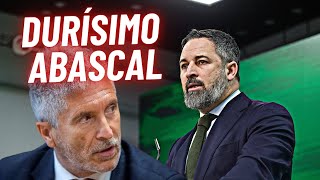 ABASCAL quotAl narco plomo y a Marlaska y Sánchez vergüenza por su abandono con la Guardia Civilquot [upl. by Judd]