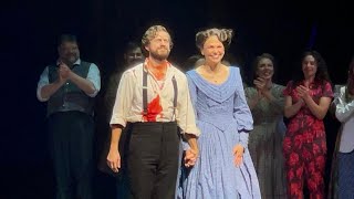 Sweeney Todd Broadway  FINAL PERFORMANCE Bows amp Speech  LuntFontanne Theatre NYC  5524 [upl. by Siroved]