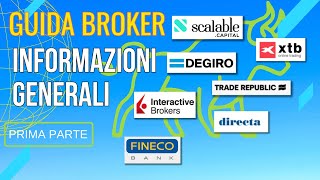 Confronto Broker caratteristiche e punti di forza di alcuni dei migliori broker dinvestimento 2024 [upl. by Can]