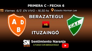 Berazategui vs Ituzaingó en VIVO  Primera C  Fecha 6  Apertura 2024 [upl. by Aig798]