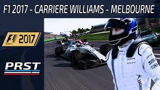 F1 2017 MODE CARRIÈRE  MELBOURNE  LES DÉBUT DUN JEUNE PILOTE [upl. by Roderich]