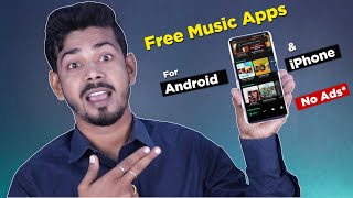 Best Free Music apps for Android amp iPhone  Best Online amp Offline Music Apps in 2024 [upl. by Kwan]