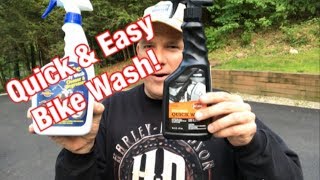 Bike Brite Spray amp Wash Motorcycle Cleaner Review [upl. by Boelter289]