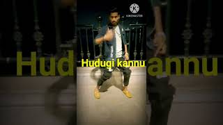 hudugi kannu kannada song  Rathavara kannada video dance [upl. by Yerfoeg]