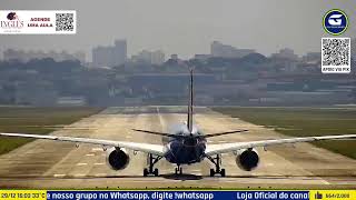 LIVE NO AEROPORTO DE SÃO PAULO CONGONHAS  CGH AIRPORT  SBSP PLANE SPOTTING [upl. by Bernardine]